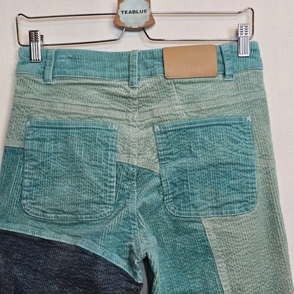 YITAI XS Color Block Corduroy Straight Pants XS - Picture 8 of 15